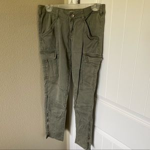 Green Cargo Pants - size small